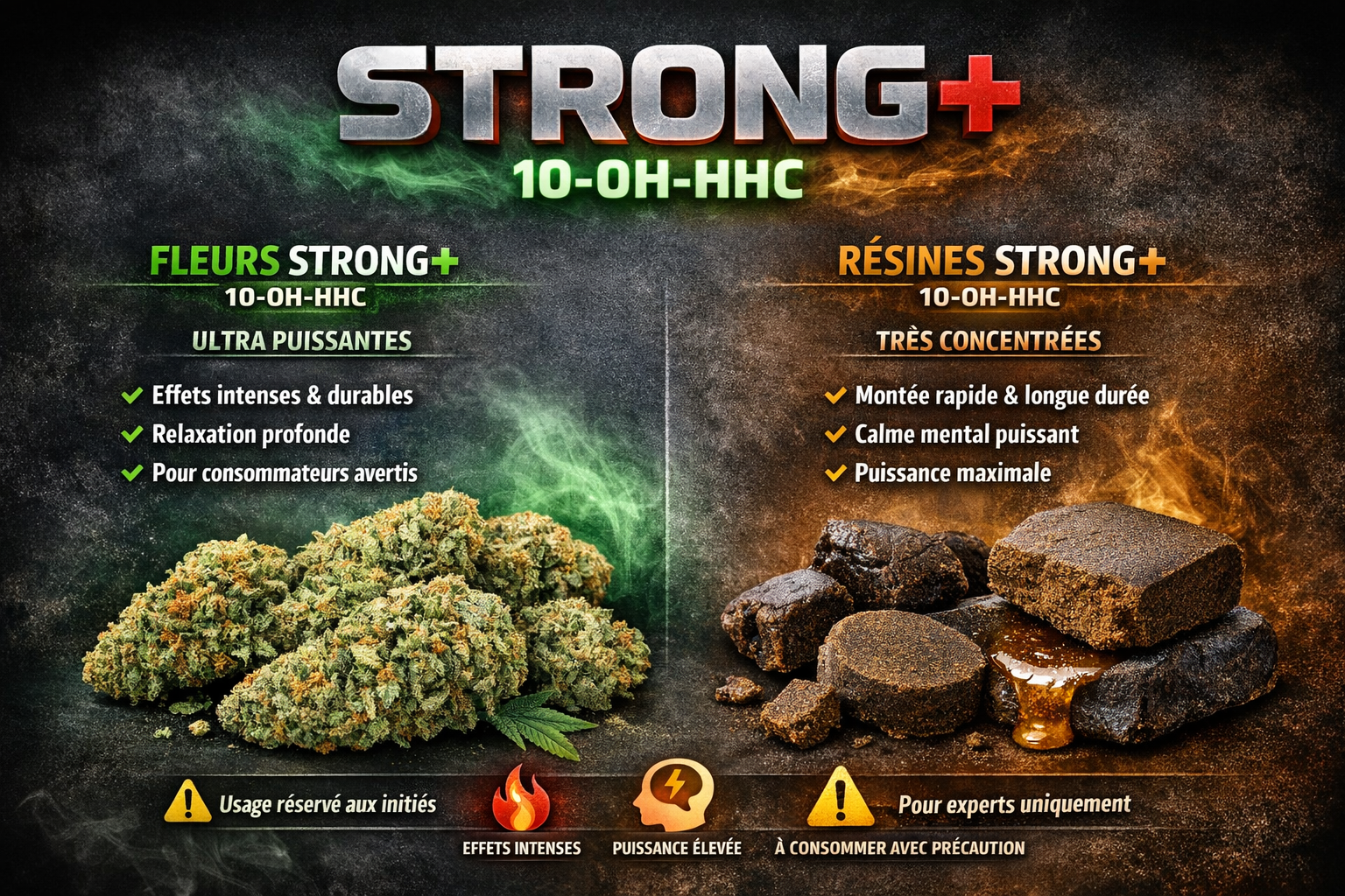 FLEURS/RESINES STRONG +