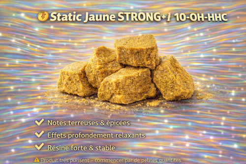 STATIC JAUNE STRONG +