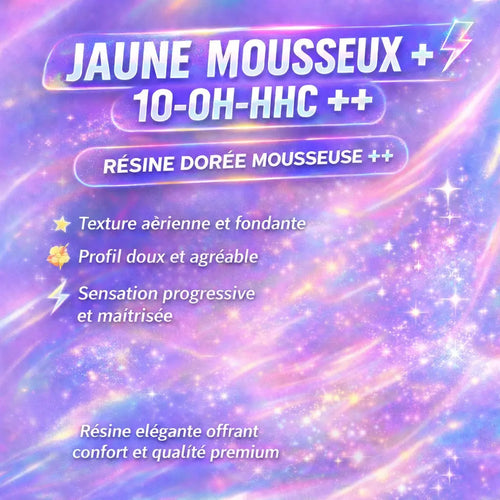 Jaune mousseux STRONG ++ Herb And Cloud